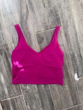 lululemon athletica Bright Fuchsia Align Crop Tank